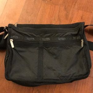 LeSportsac Black Crossbody Purse
